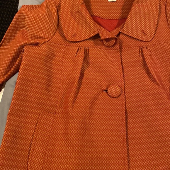 Lux by Urban Outfitters vintage-style swing coat size M - Picture 4 of 6